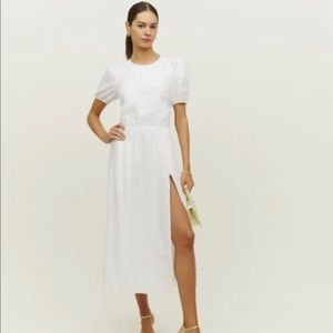 NWT Reformation Anneliese Linen Dress